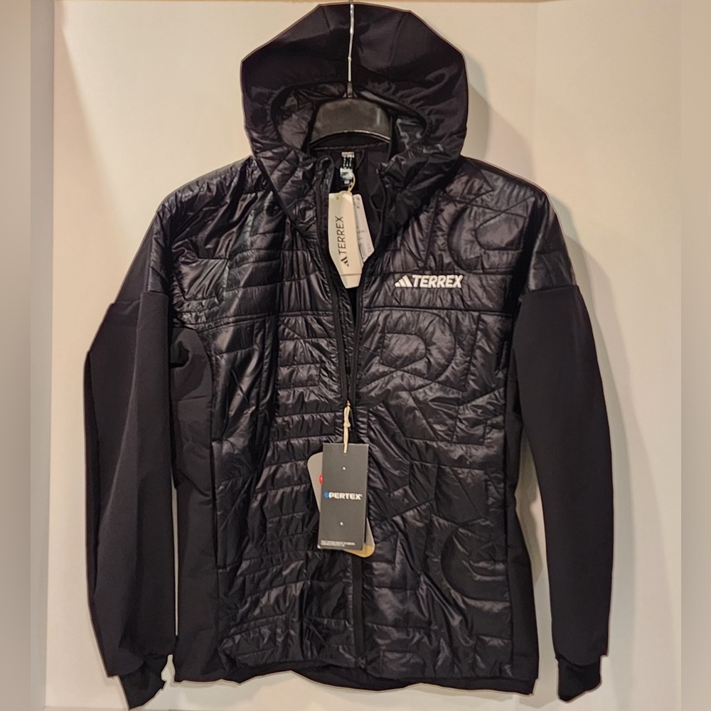 ADIDAS TERREX XPERIOR VARILITE HYBRID INSULATED FRONT LIGHT BREATHABLE JACKET - Picture 11 of 13